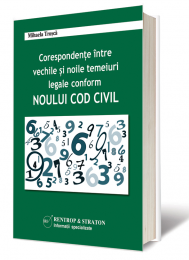 Corespondente intre vechile si noile temeiuri legale conform noului Cod civil