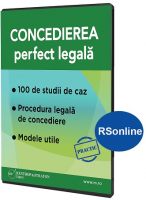 Concedierea perfect legala
