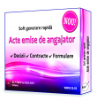 Softul de generare rapida - Acte emise de angajator