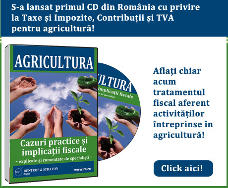 Ghid practic de tratament fiscal pentru activitati specifice agriculturii
