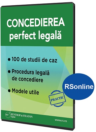 Concedierea perfect legala - varianta RSonline