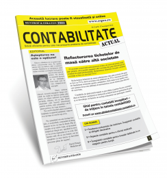 Revista Contabilitate Actual - abonament 12 editii