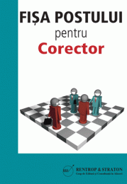 Fisa postului pentru Corector
