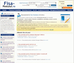 Portal Fisa-Postului.ro - Abonament 12 luni