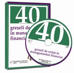 Cum sa evitati cele mai importante 40 de greseli in managementul financiar