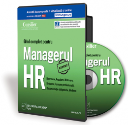 CD Consilier Ghid Complet pentru Managerul HR + abonament 12 actualizari