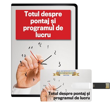 Totul despre pontaj si programul de lucru