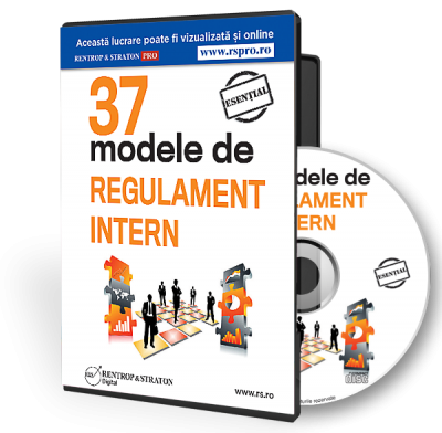 CD 37 de Modele de Regulament intern