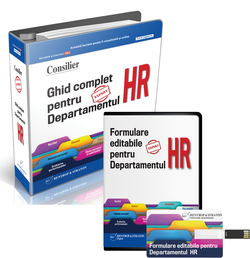 Consilier - Ghid complet pentru Departamentul HR + abonament 6 actualizari