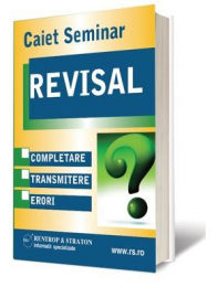 Caietul Seminarului REVISAL - Completare, transmitere, erori