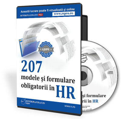 207 modele si formulare obligatorii in HR
