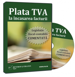 Plata TVA la incasarea facturii