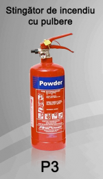Stingator de incendiu tip P3
