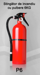 Stingator de incendiu tip P6