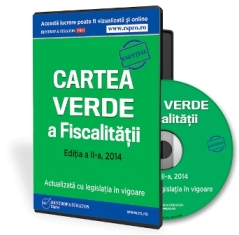 CD Cartea Verde a fiscalitatii, editia a II-a, 2014