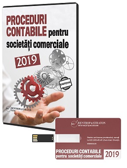 Proceduri contabile pentru societati comerciale 2019 - Stick USB