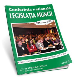 Caietul Conferintei Nationale de Legislatia Muncii 2013 vs. 2014