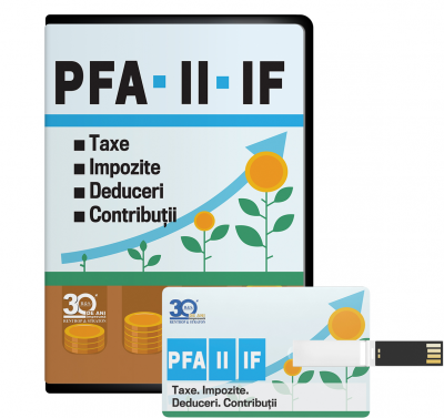 PFA II IF  Taxe  Impozite  Deduceri  Contributii