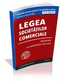 Legea societatilor comerciale - republicata, cu modificarile ulterioare