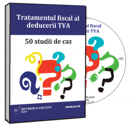 CD Tratament fiscal deducere TVA