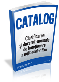 Catalogul pentru clasificarea si duratele normale de functionare a mijloacelor fixe