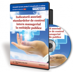 Indicatori asociati standardelor de control intern managerial la entitatile publice