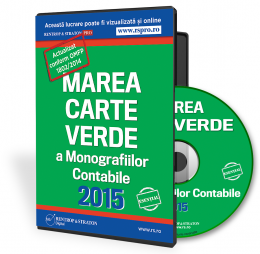 CD Marea Carte Verde a Monografiilor Contabile 2015