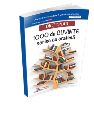 Dictionar 1000 de cuvinte scrise cu cratima