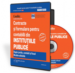 Consilier Contracte si Formulare pentru Contabilii din Institutiile Publice, abonament 6 luni