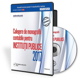 Culegere de monografii contabile pentru institutii publice 