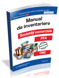 Manual de inventariere. Societati comerciale. PFA. ONG - varianta tiparita