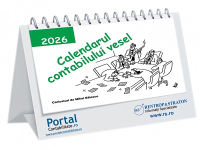Calendarul contabilului vesel 2016