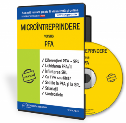 CD Microintreprindere versus PFA