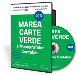 CD Marea Carte verde a Monografiilor contabile 2017