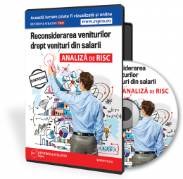 Reconsiderarea veniturilor drept venituri din salarii. Analiza de risc