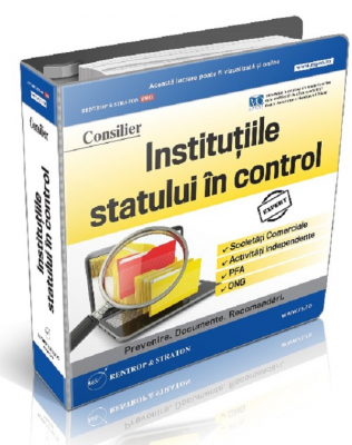 Consilier Institutiile statului in control