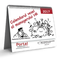 Calendarul Vesel al Managerului HR 2017 - 1 buc.