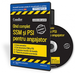 CD Ghid complet SSM si PSI pentru angajator