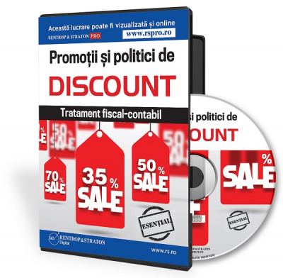 CD Promotii si politici de discount. Tratament fiscal-contabil