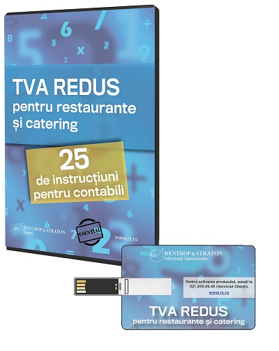 TVA redus pentru restaurante si catering. 25 de instructiuni pentru contabili 