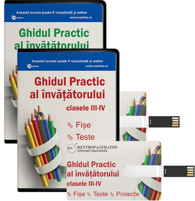 Pachet Ghid invatatori clasele 0-II + Ghid invatatori clasele III-IV
