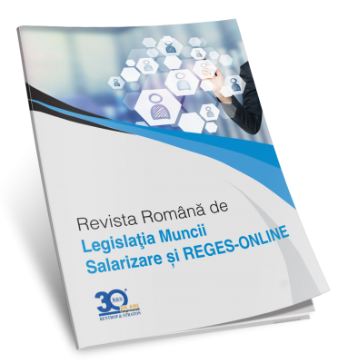 Revista Romana de Legislatia Muncii  Salarizare si REGES-ONLINE