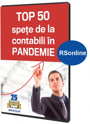 Top 50 spete de la contabili in Pandemie, lucrare online
