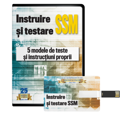 Instruire si testare SSM. 5 modele de teste si instructiuni proprii SSM