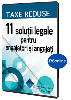 Taxe reduse - 11 solutii legale pentru angajatori si angajati