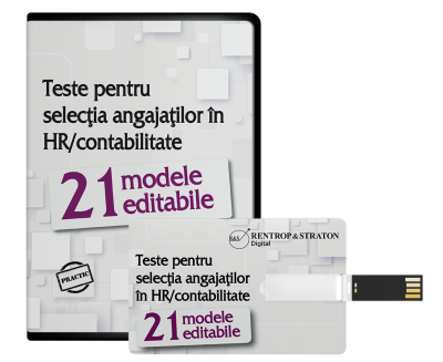 21 Modele de teste pentru selectia angajatilor in HR /contabilitate
