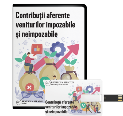 Contributii aferente veniturilor impozabile si neimpozabile