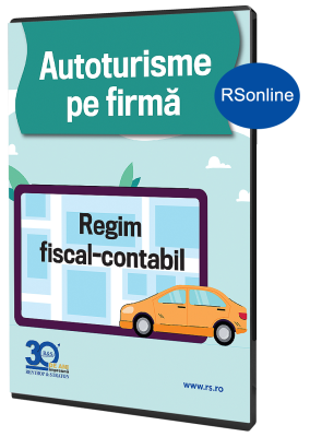 Autoturisme pe firma. Regim fiscal-contabil