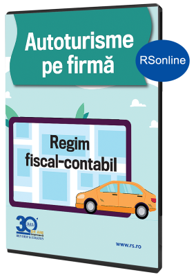 Autoturisme pe firma. Regim fiscal-contabil