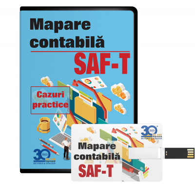 Mapare contabila SAF-T. Cazuri practice